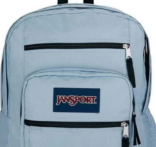 JanSport BIG STUDENT 17.5″ Backpack Blue Dusk 15in Laptop Sleeve Bottle Pocket