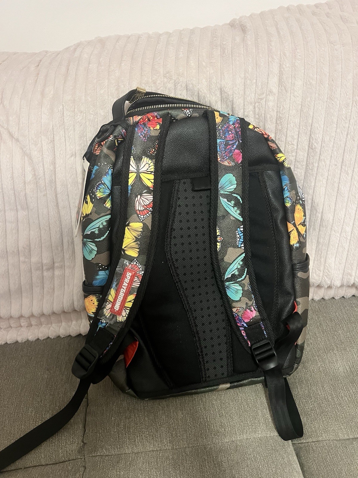 Sprayground Limited Edition The Journey Begins Butterfly Camo Backpack Large