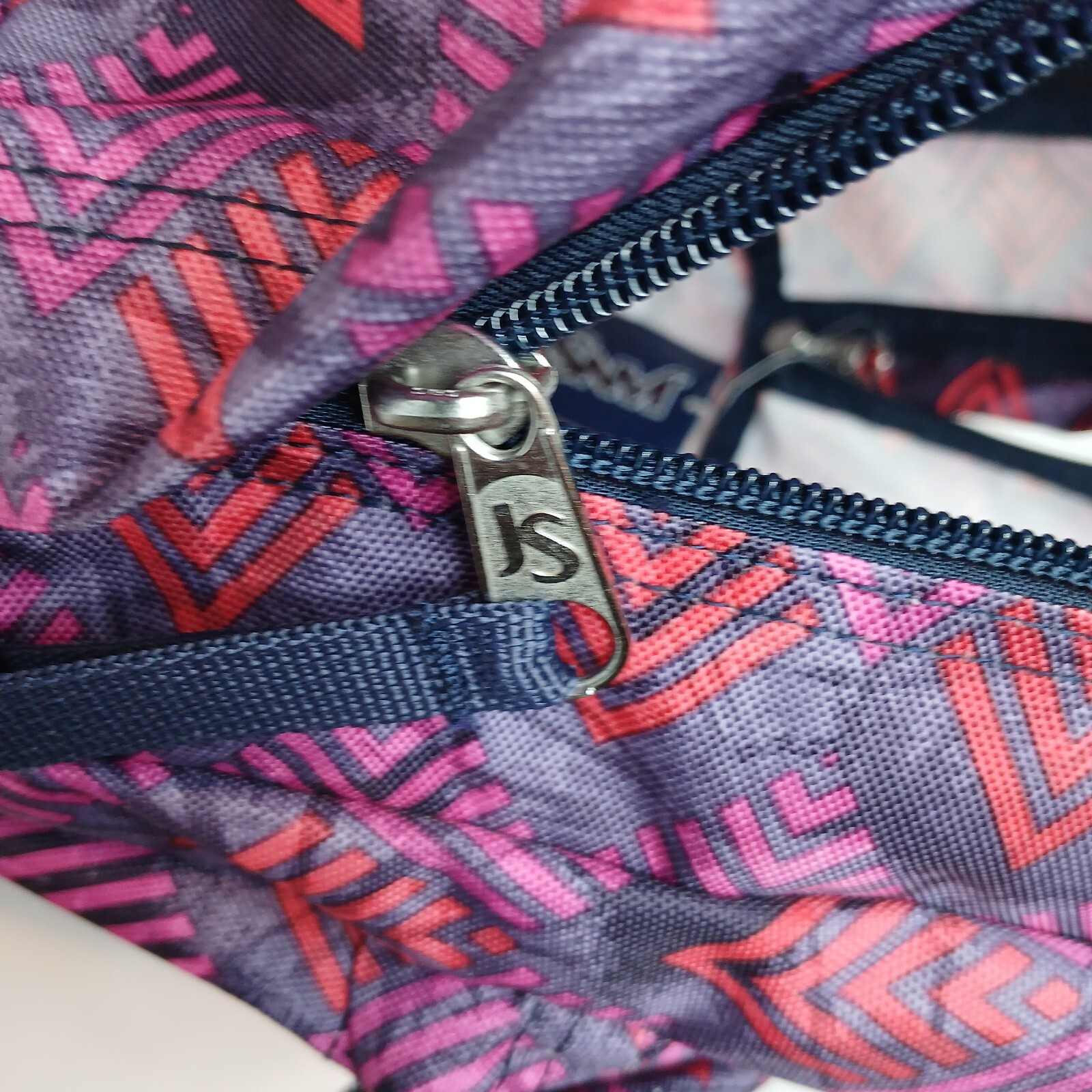 Jansport Superbreak Backpack JS00T501 Diamond Arrow Geometric All Over Print Y2K