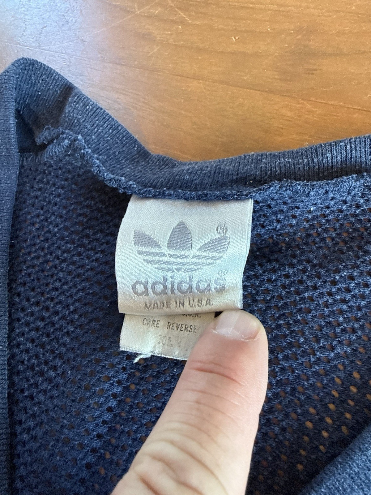Adidas Mesh Vintage 80S 90S T-Shirt Men’s Size XL