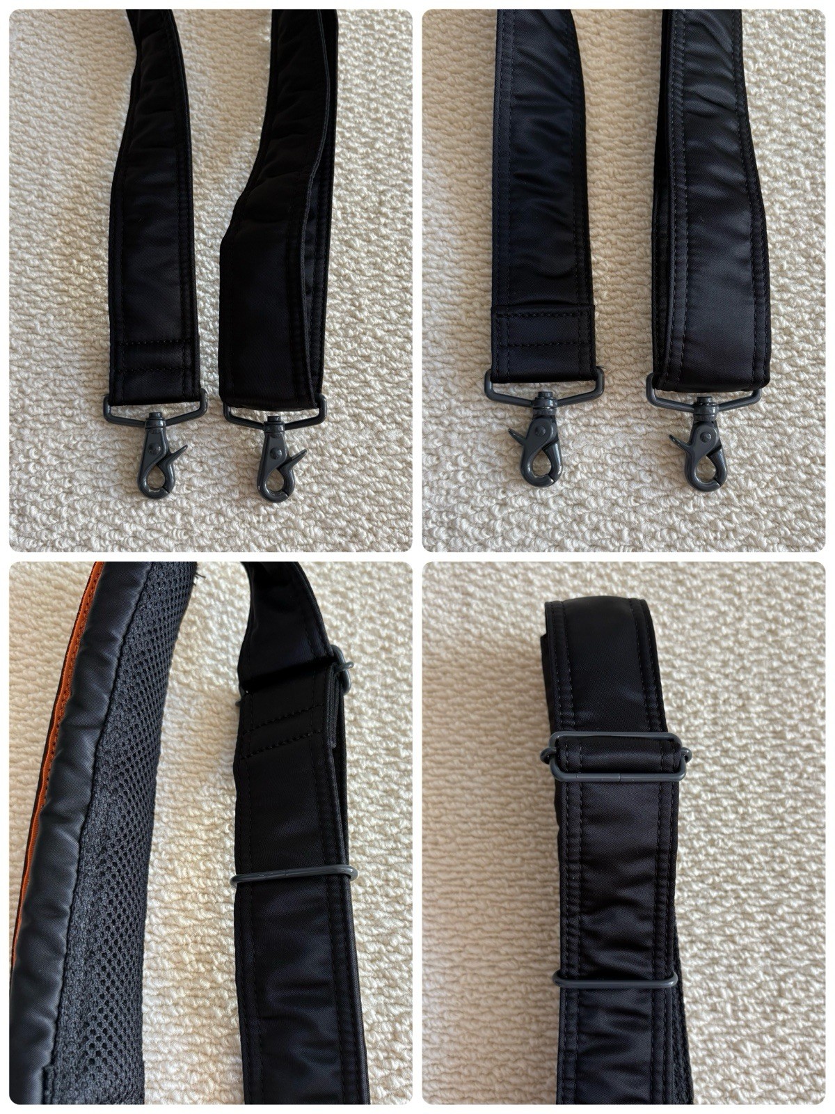 Porter Tanker Camera Bag Black Nylon Twill Padded Used Excellent Condition Japan
