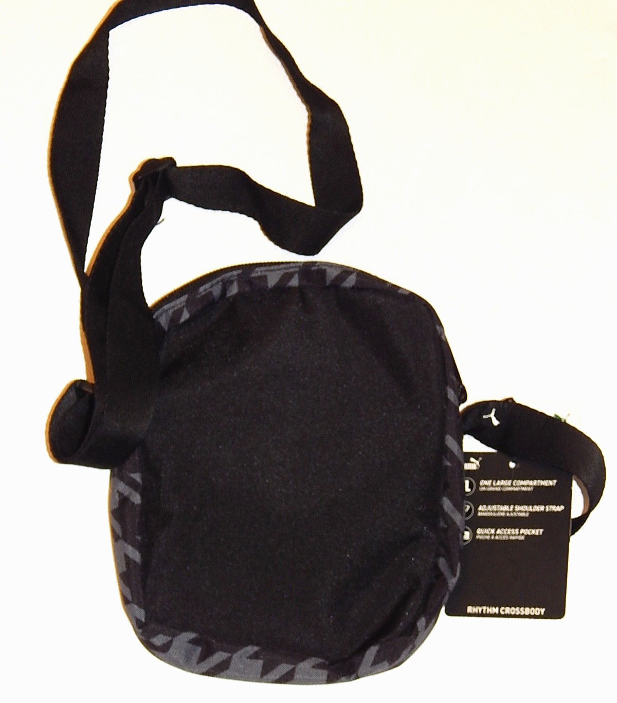 PUMA RHYTHM CROSSBODY 2.0 ONE SIZE BLACK/MULTI UNISEX NEW AUTHENTIC