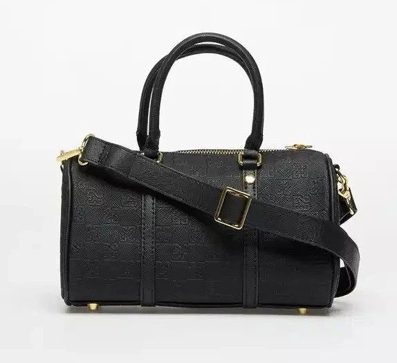 NEW Air Jordan Jumpman Monogram Mini Duffle Bag Black/Gold MA9169-K5X Fast Ship