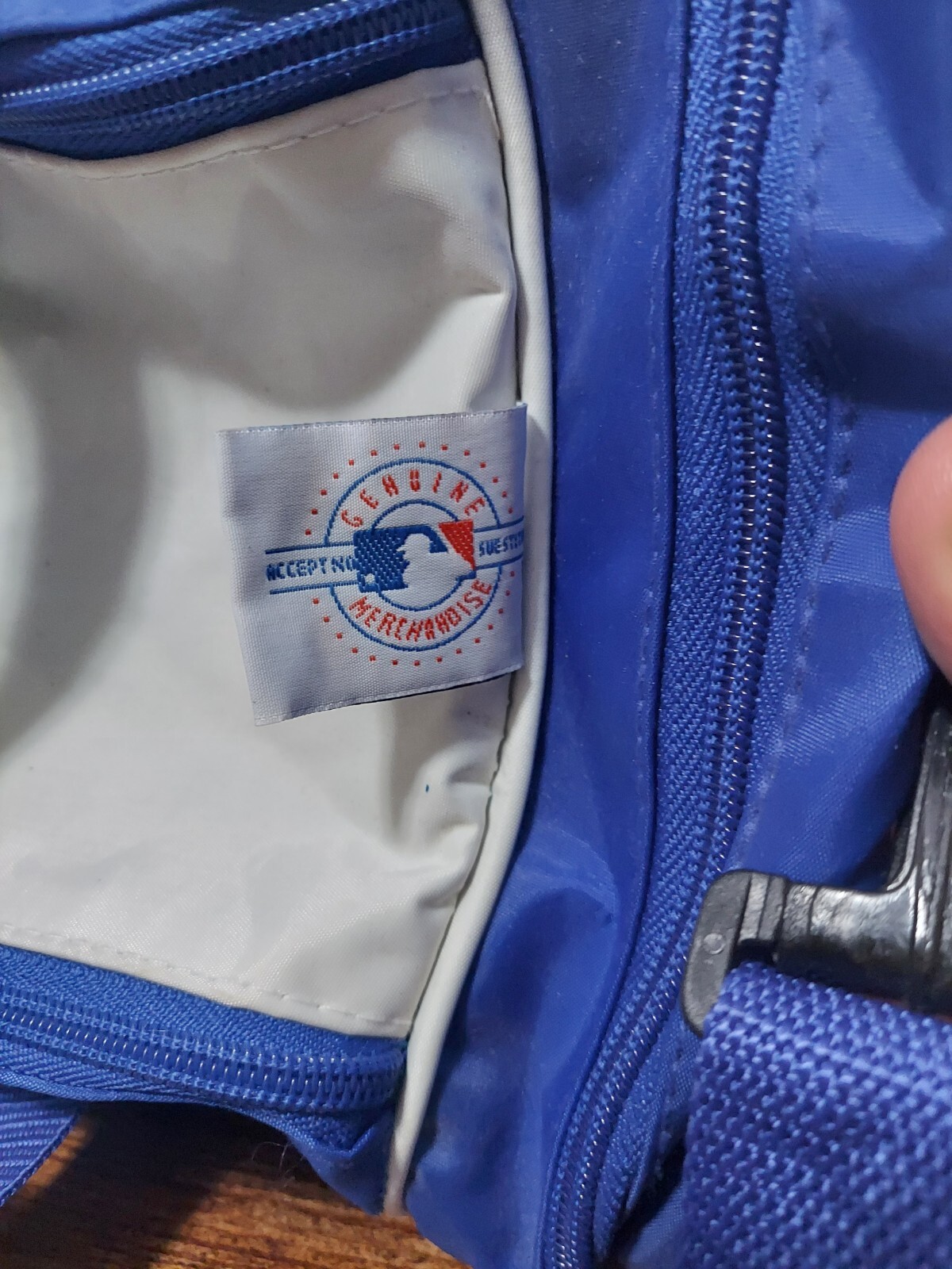 Baseball Bag Kansas City Royals Duffel Vintage 90s New Tags Knight MLB Gym Bag