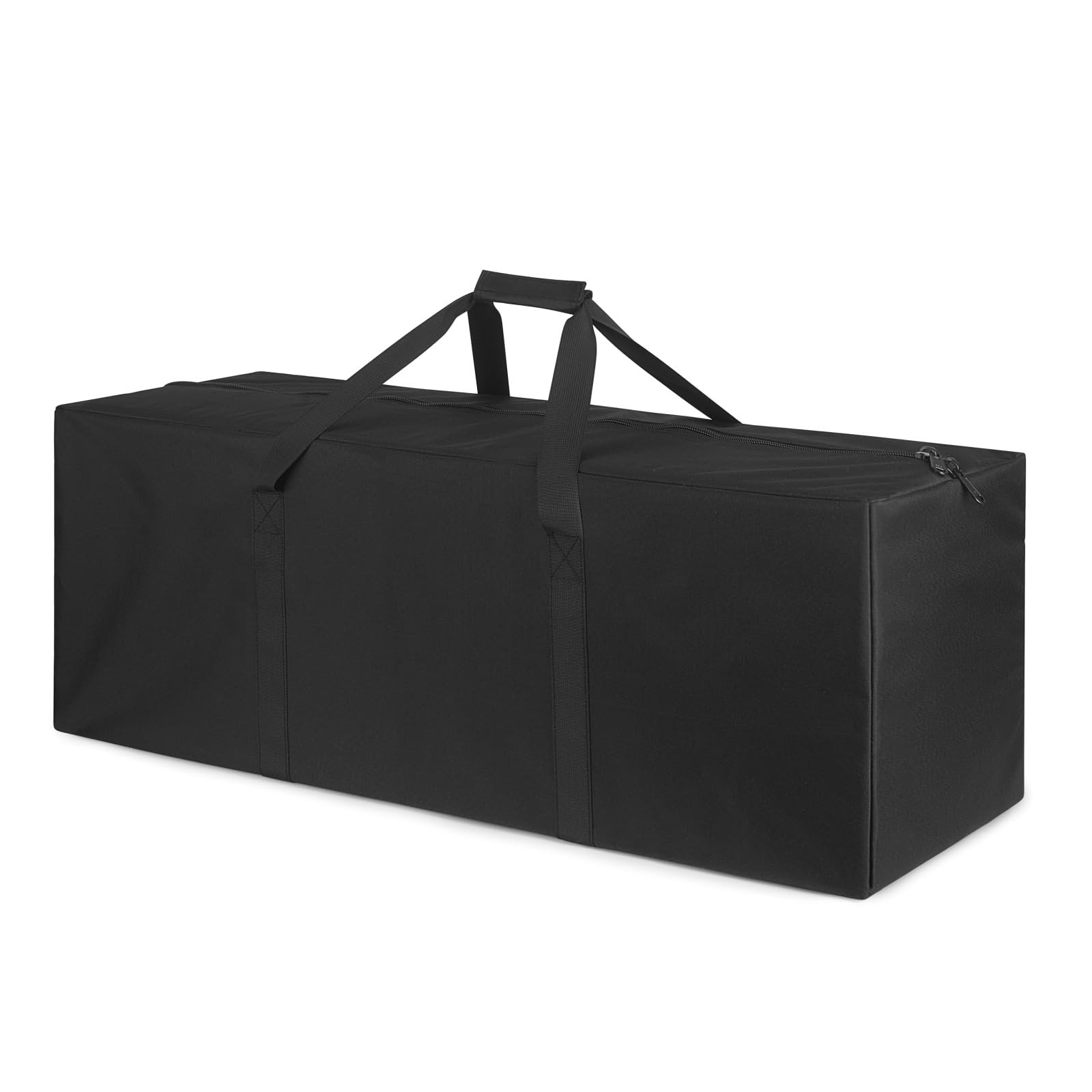 1 PCS 36 Inch Black Small Zippered Duffel Bag Waterproof Foldable Luggage
