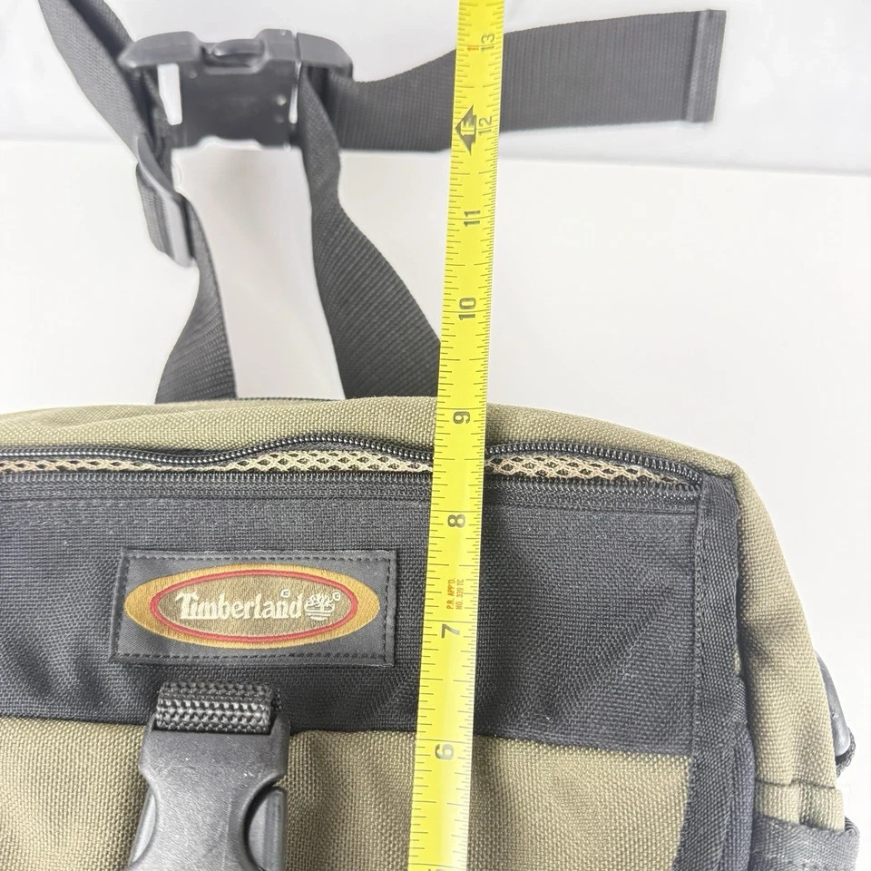 VTG Y2K Timberland Waist Pack Adjustable Hiking Outdoors Multi Compartment