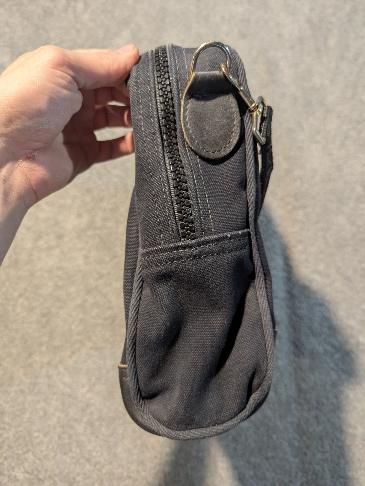 Duluth Pack Bag Black Leather Canvas Handmade In Minnesota Weekender Duffle