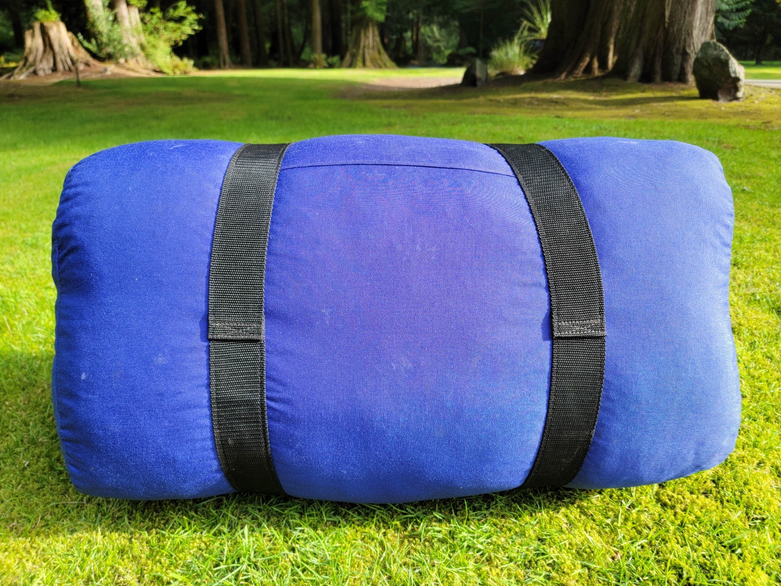 CARIBOU MOUNTAINEERING (USA) Vintage Purple Cordura 28″ Duffle Camping Gear Bag