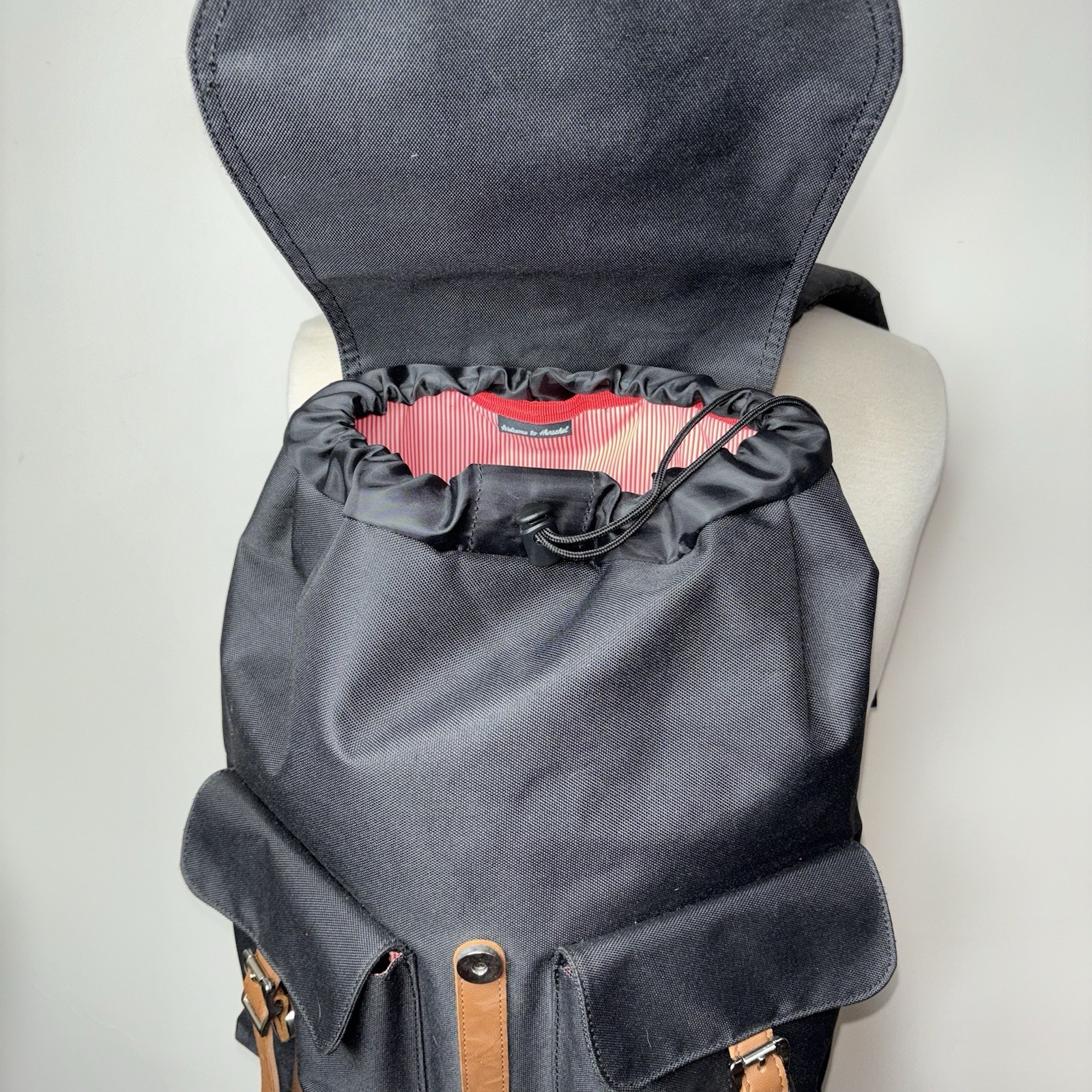 HERSCHEL Supply Co. Dawson Backpack 20.5L Dark Forest Black Rucksack Hiking Bag