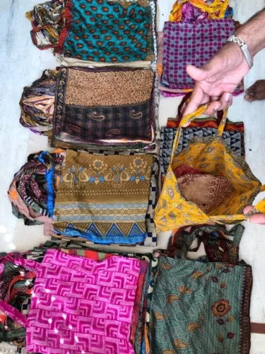 Eco-Friendly Silk Tote Bag Reusable Shopper & Carry Sustainable Reselling Bags
