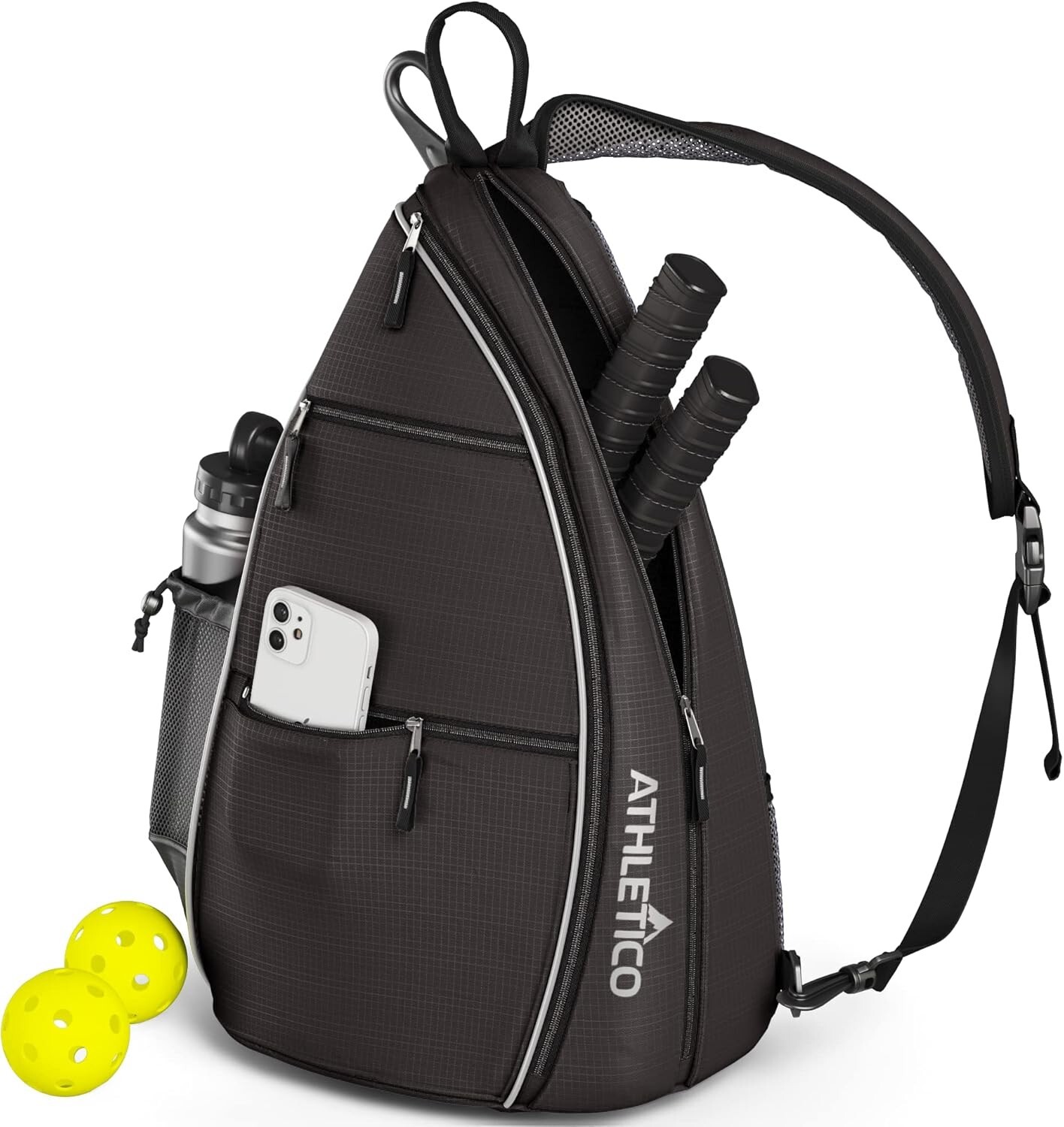 Versatile Crossbody Backpack for Pickleball, Tennis & Travel – Unisex Design
