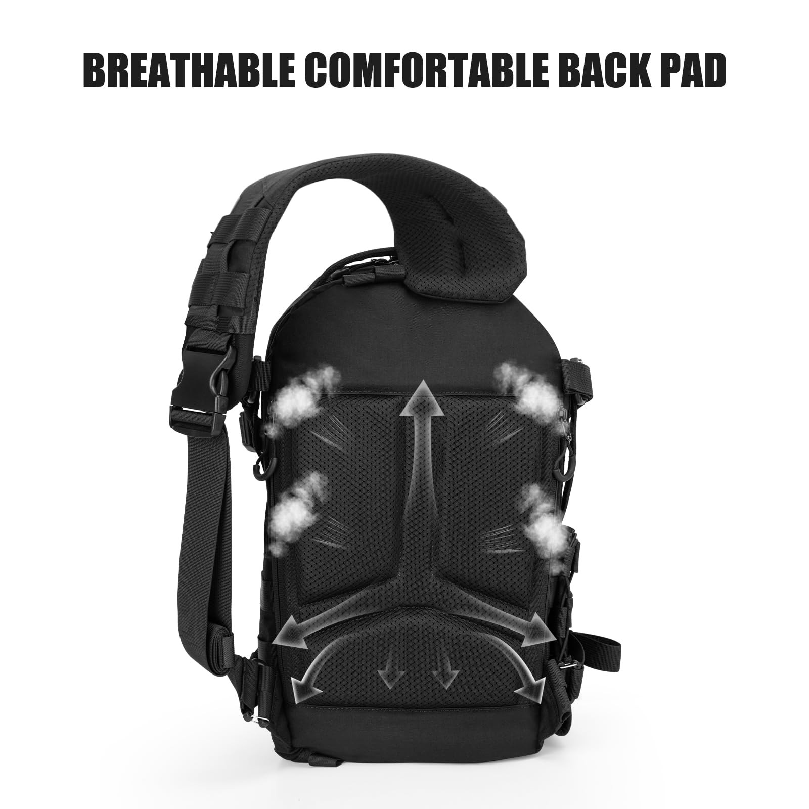 Tactical Sling Bag for Men: Everyday Carry Gear 12L EDC CCW Concealed Carry S…