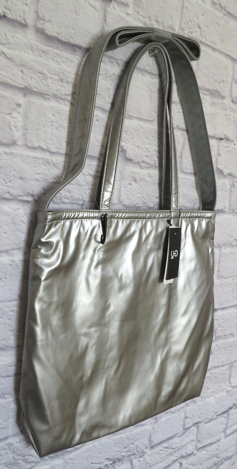 Undercover Jun Takahashi GU Silent Noise Silver Tote Bag NWT