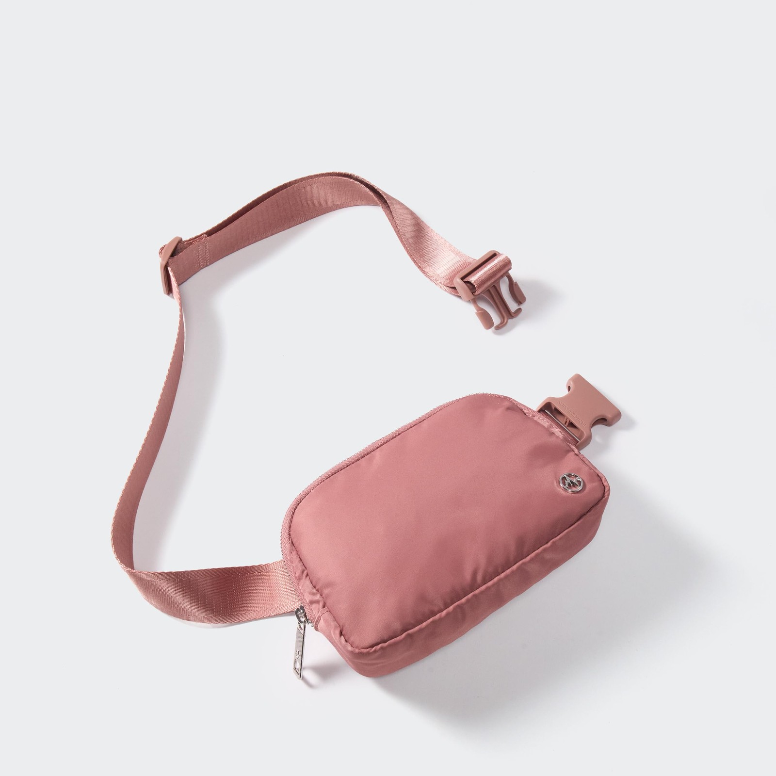 Pander Everywhere Belt Bag for 7.5” X 2” X 5” (19cm X 5.5cm X 13cm), Mauve