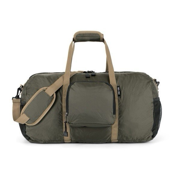 GO PAC 35L NIGHT FOREST GREEN RIPSTOP WEEKENDER DUFFLE SHOULDER BAG CARRY-ON $48