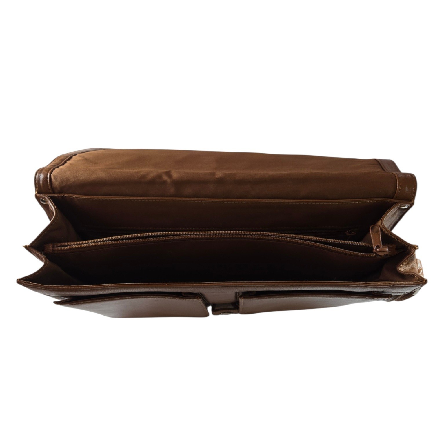 Wilson Leather Leather Messenger Bag Chestnut Pecan Camel Brown Warm
