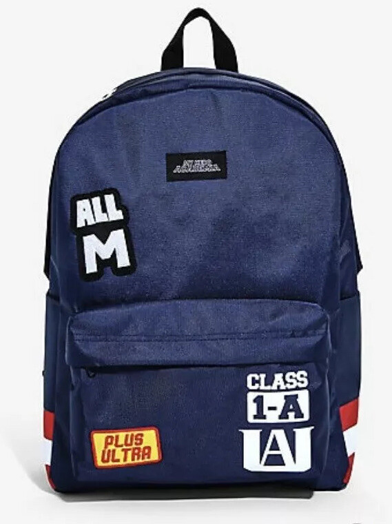My Hero Academia Backpack School Book Bag UA Class 1-A Ultra Anime Bioworld NEW