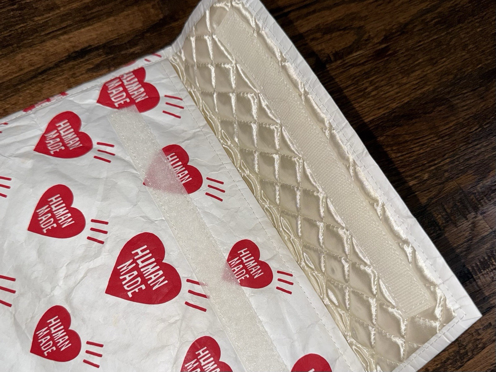 Human Made Japan iPad/Computer Sleeve Travel Case Heart Logo Bag