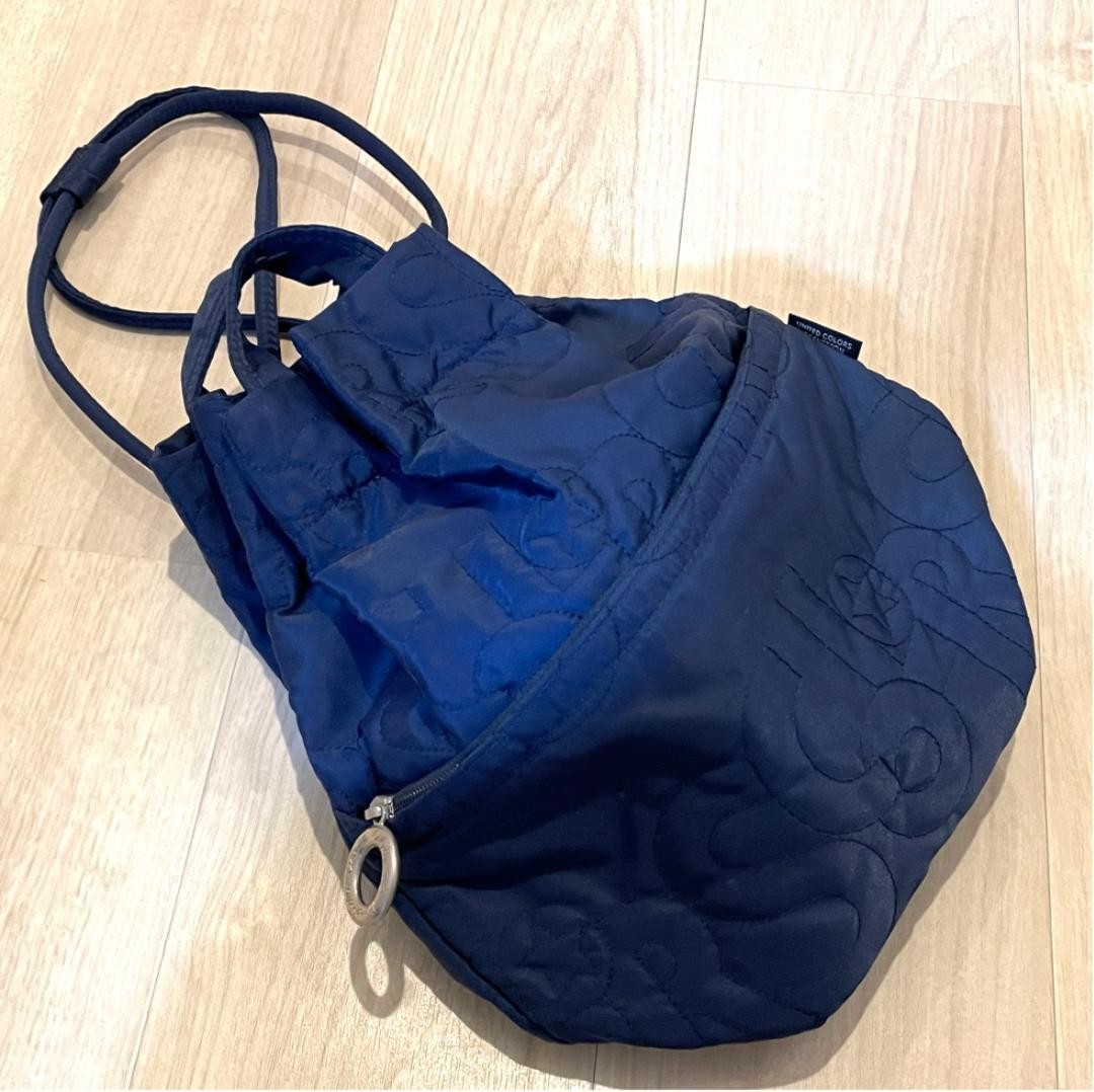 Benetton Navy Bag Rare