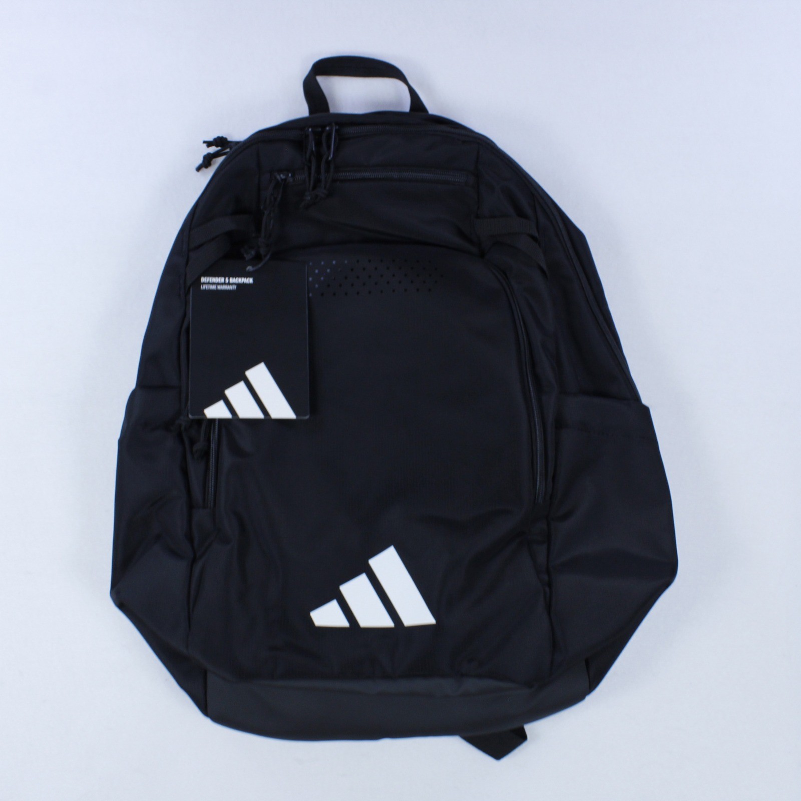 New Adidas Defender 4 Backpack (Black) – Fits 16″ Laptop – School/Gym