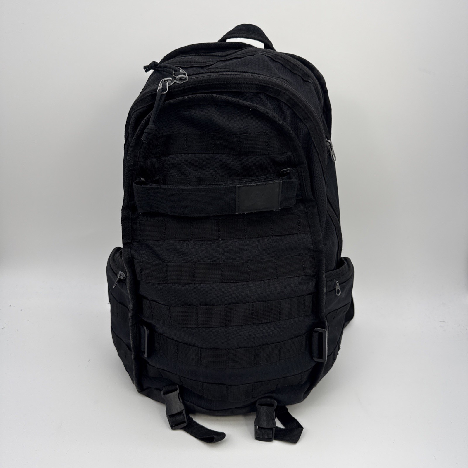 Nike Sportswear RPM Backpack Black Molle Webbing Ruck Sack Book Bag Large