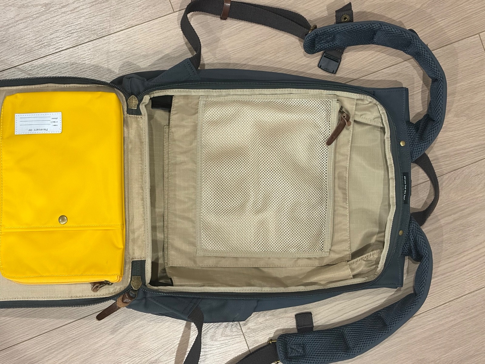 Alex Backpack 20L Stone blue color from Property Of
