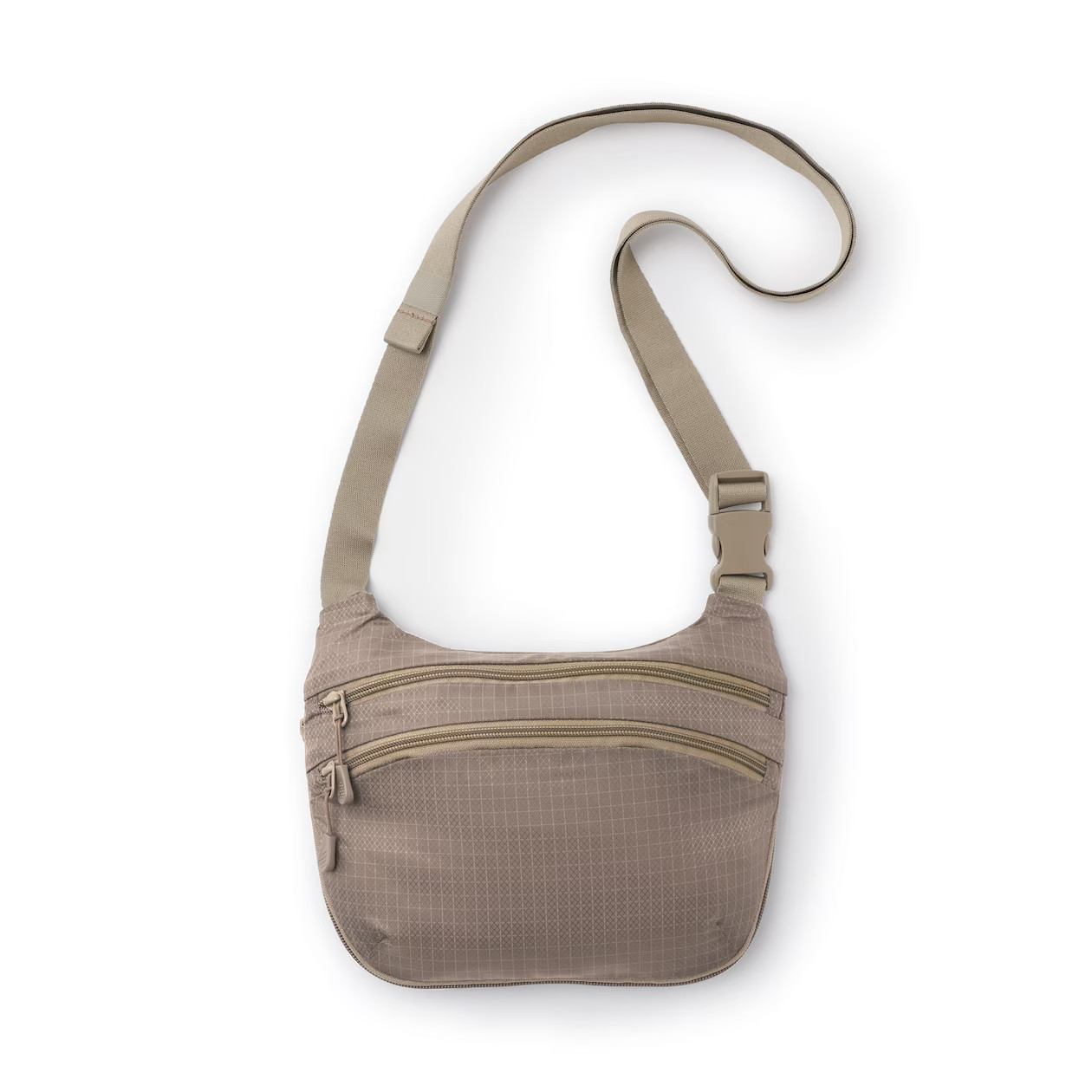 MUJI Water-Repellent Ripstop Mini Shoulder Bag Sling Bag Crossbody Unisex NWT