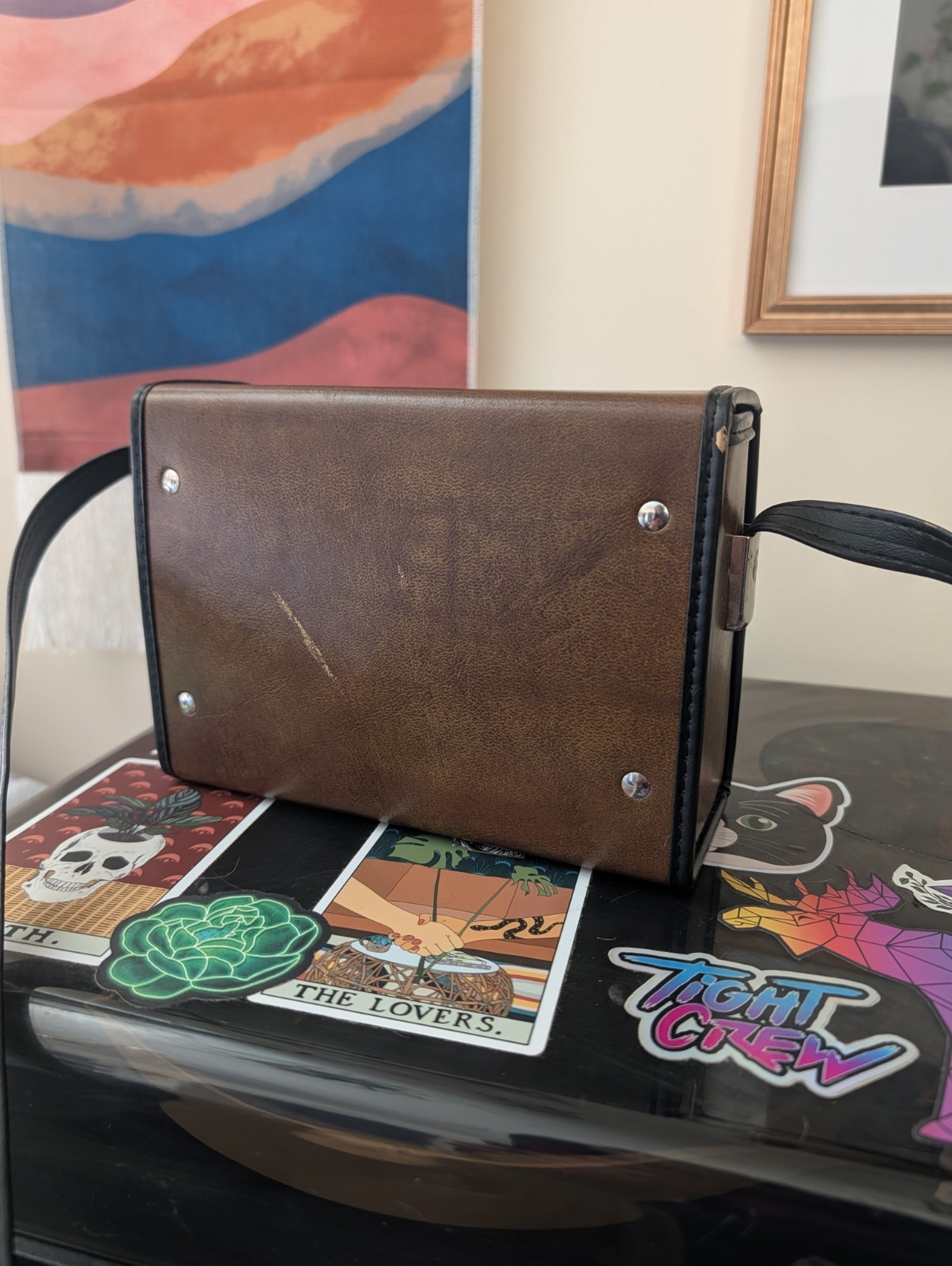 Vintage 1970s Bushnell Binocular Bage Case Or Cute Purse