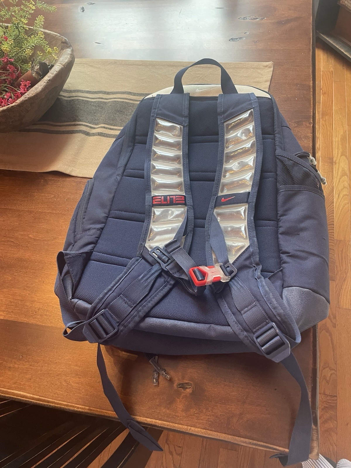 Rare Nike Elite Pro Team USA Backpack Basketball Bag Navy Color