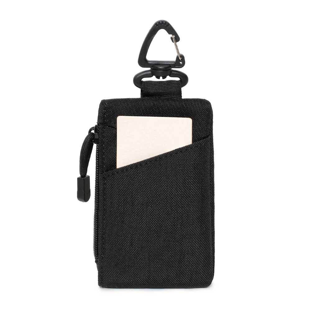 Tactical EDC Molle Pouch Key Portable Travel Zipper Belt Bag Purse Waist Wallet