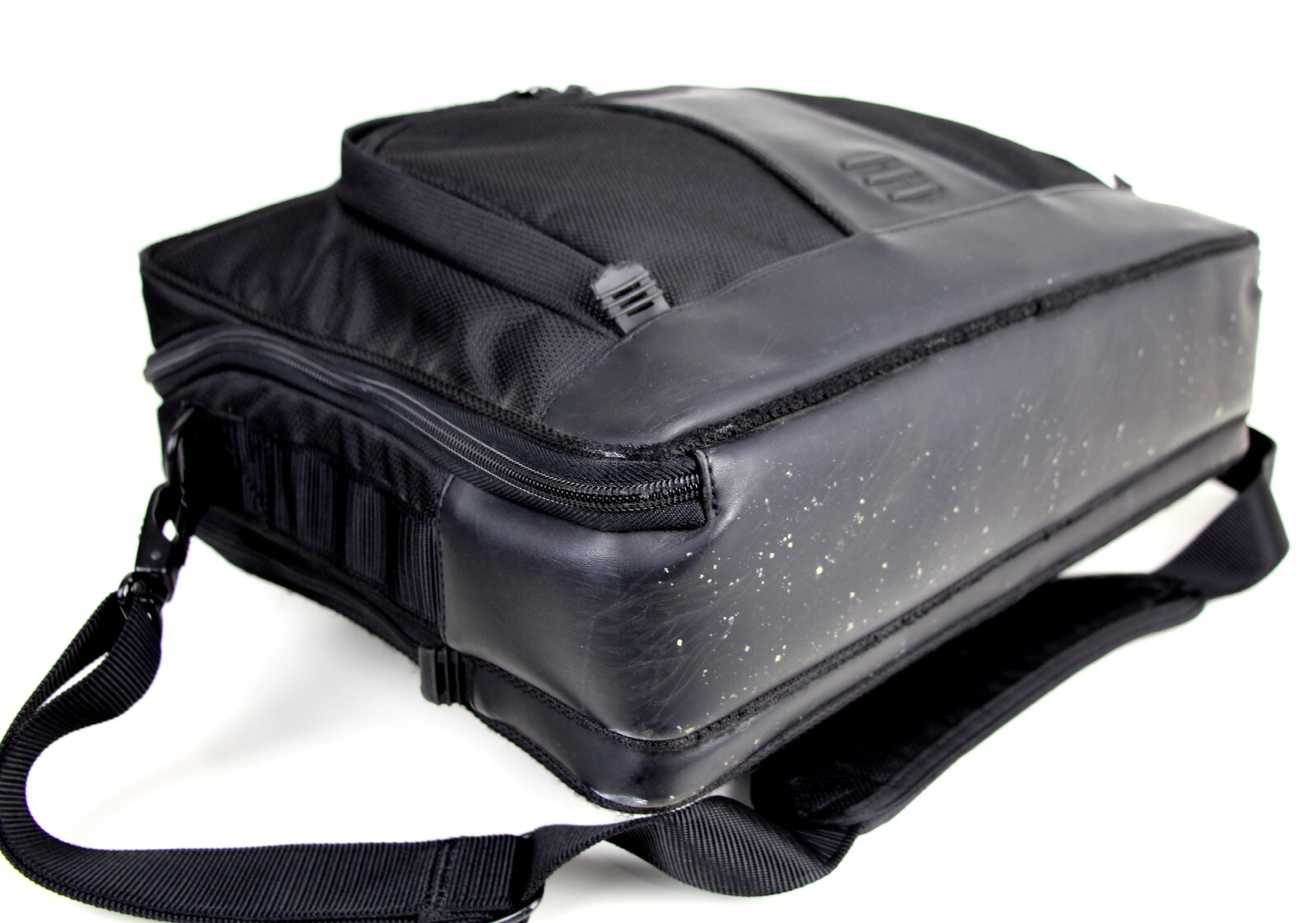 TUMI T2 Black Nylon Leather Laptop Briefcase Luggage Business Bag Carry On