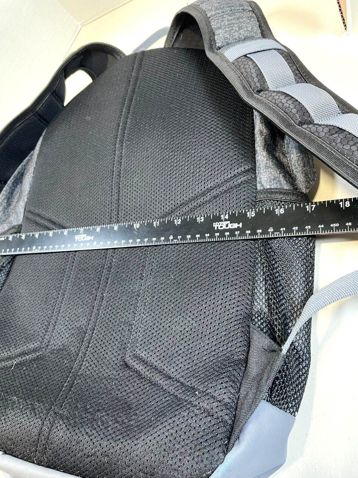 Adidas Prime V Backpack Gray Neon Green Multiple Pockets