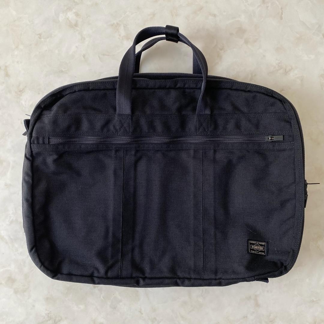 Authentic Porter PORTER CORDURA Backpack Briefcase Black 37cm 47cm Business Bag