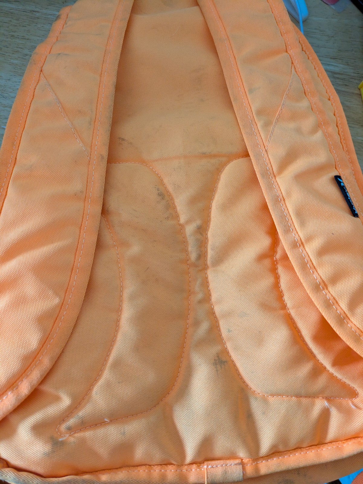Hurley Neon Orange Backpack. Great for visibility, hiking or to school.