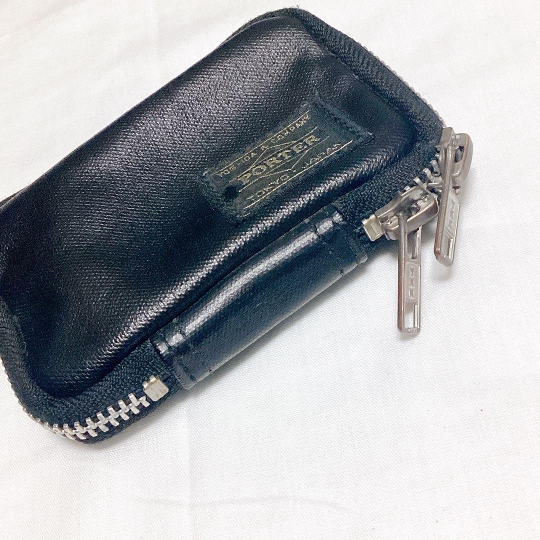 PORTER Freestyle Key Case, Black, Yoshida Bag, 6-Ring Yoshida rare