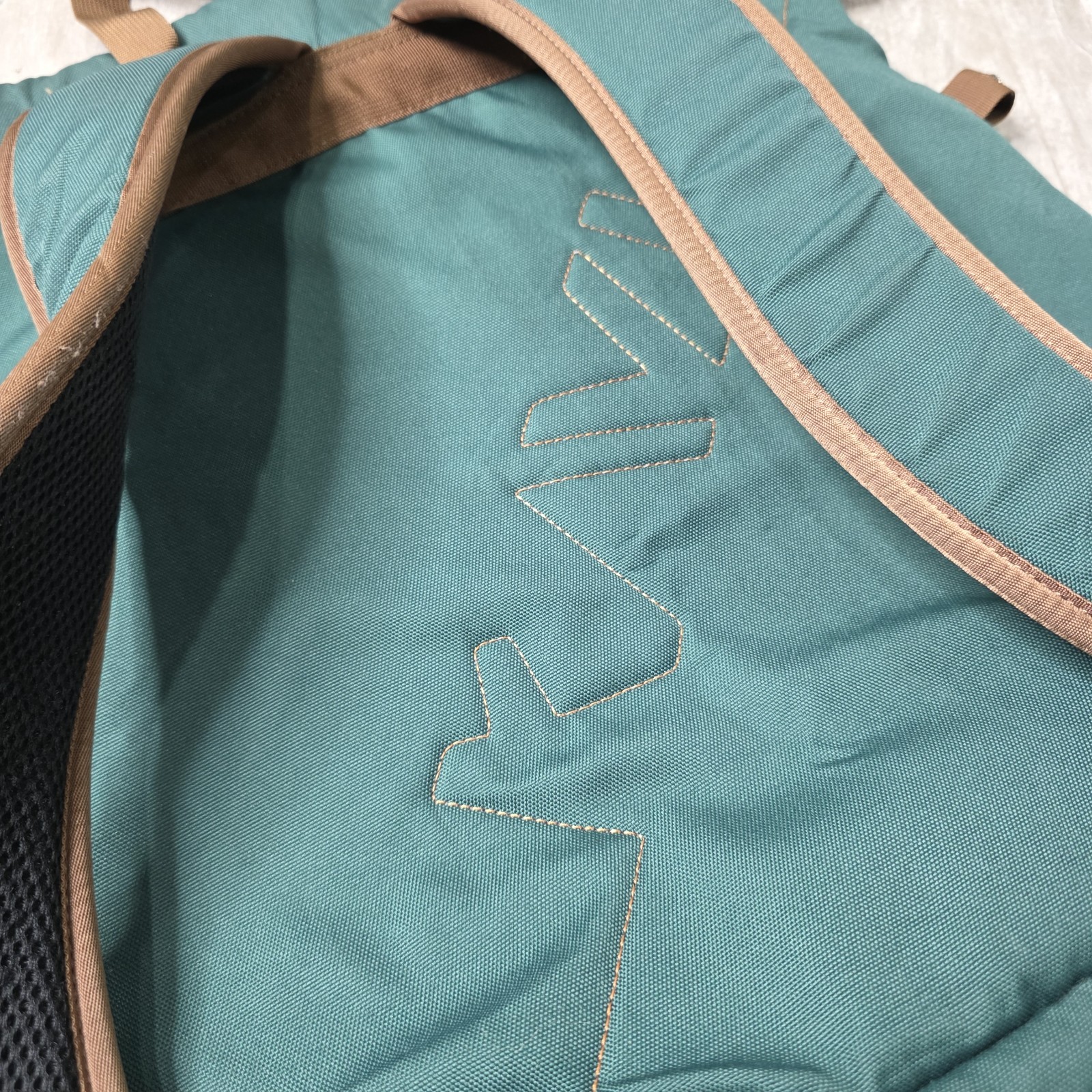 Kavu Rainer Rucksack Backpack Green/Tan Outdoors