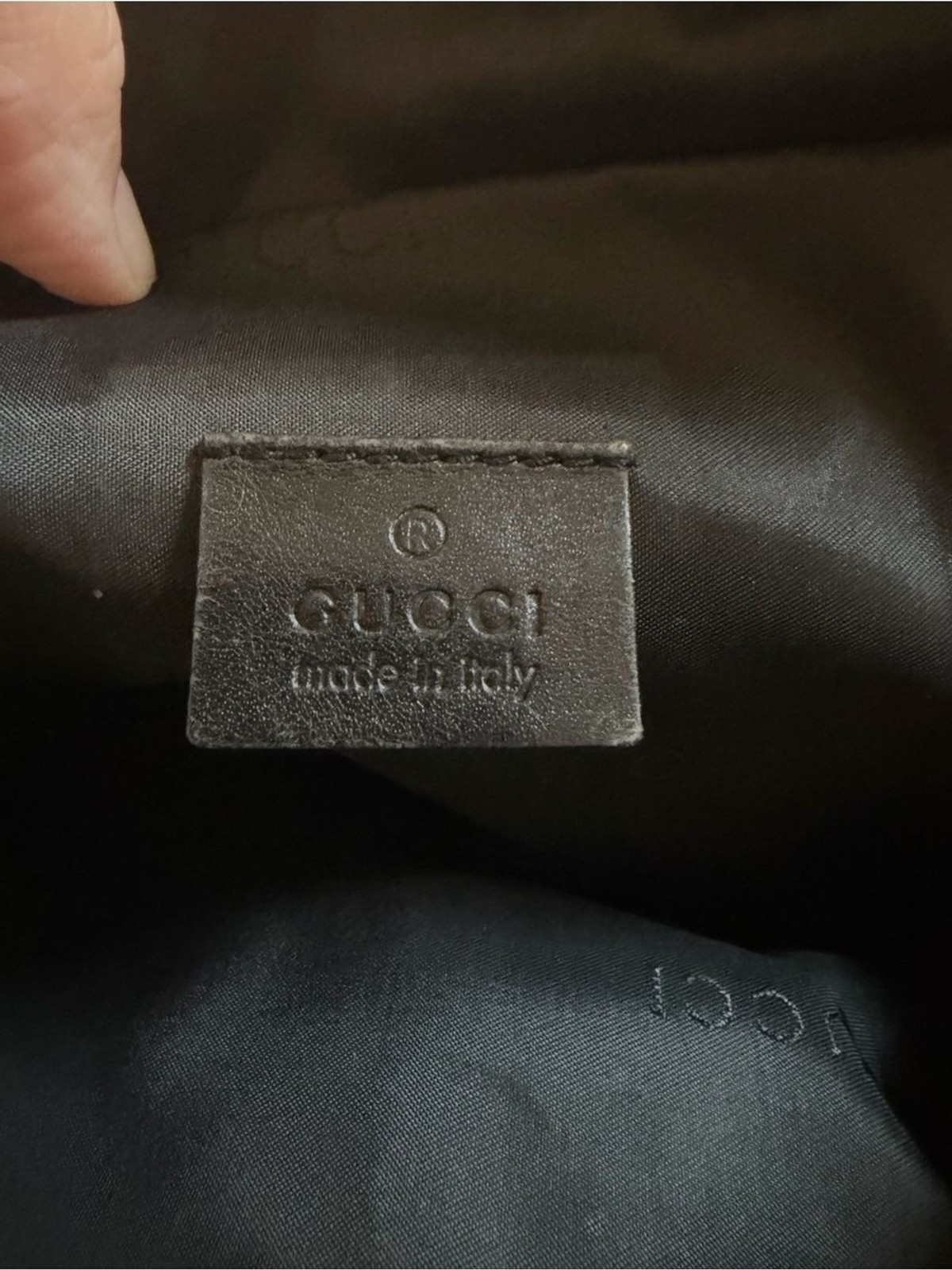 Gucci Black Nylon Belt Bum Bag