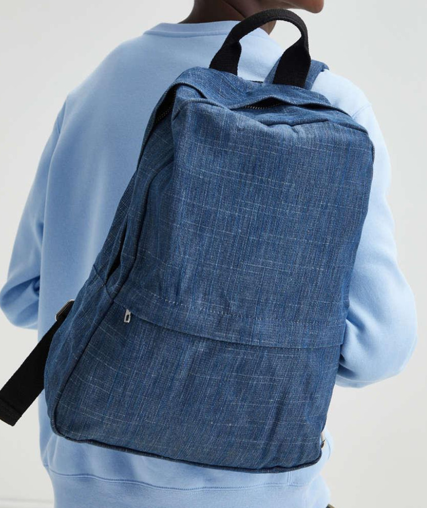 Urban Outfitters UO Waxed Denim Backback – NWT – $59