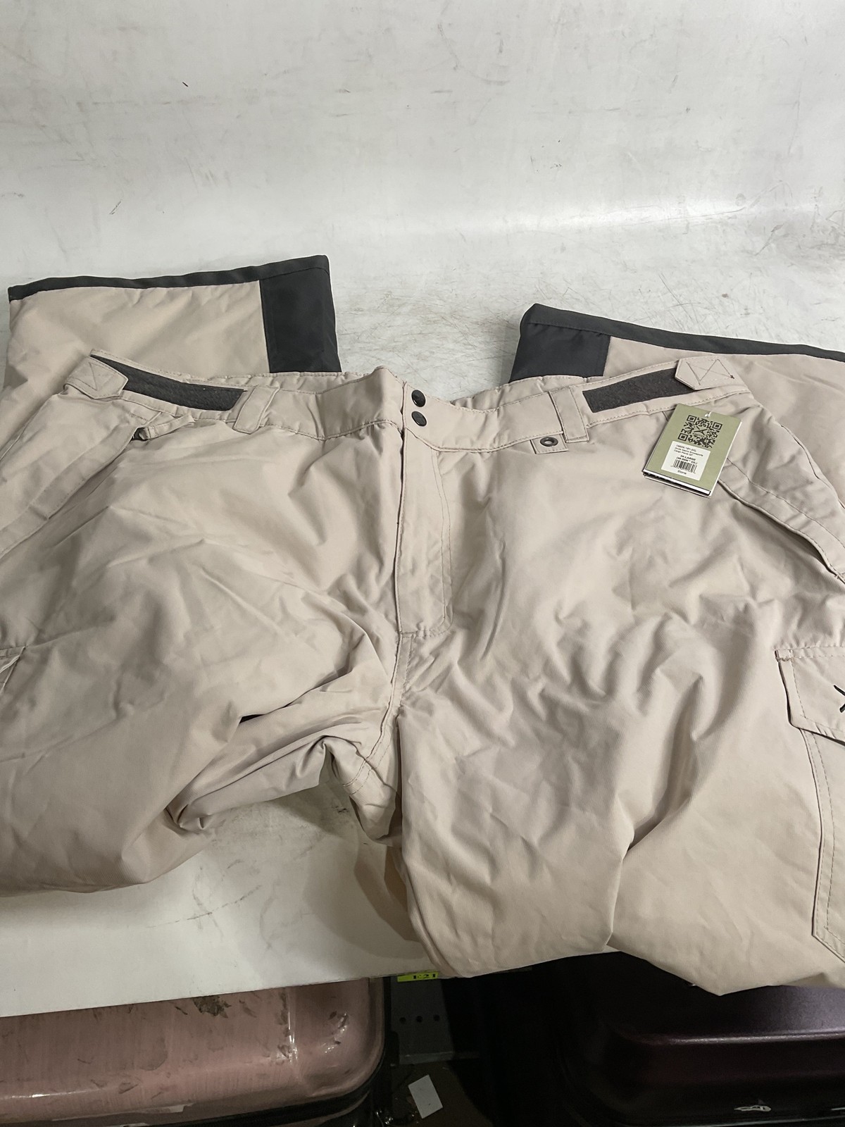 Arctix Men’s Insulated Snowsports Cargo Pant Stone 3 X Large 32 Inseam U3