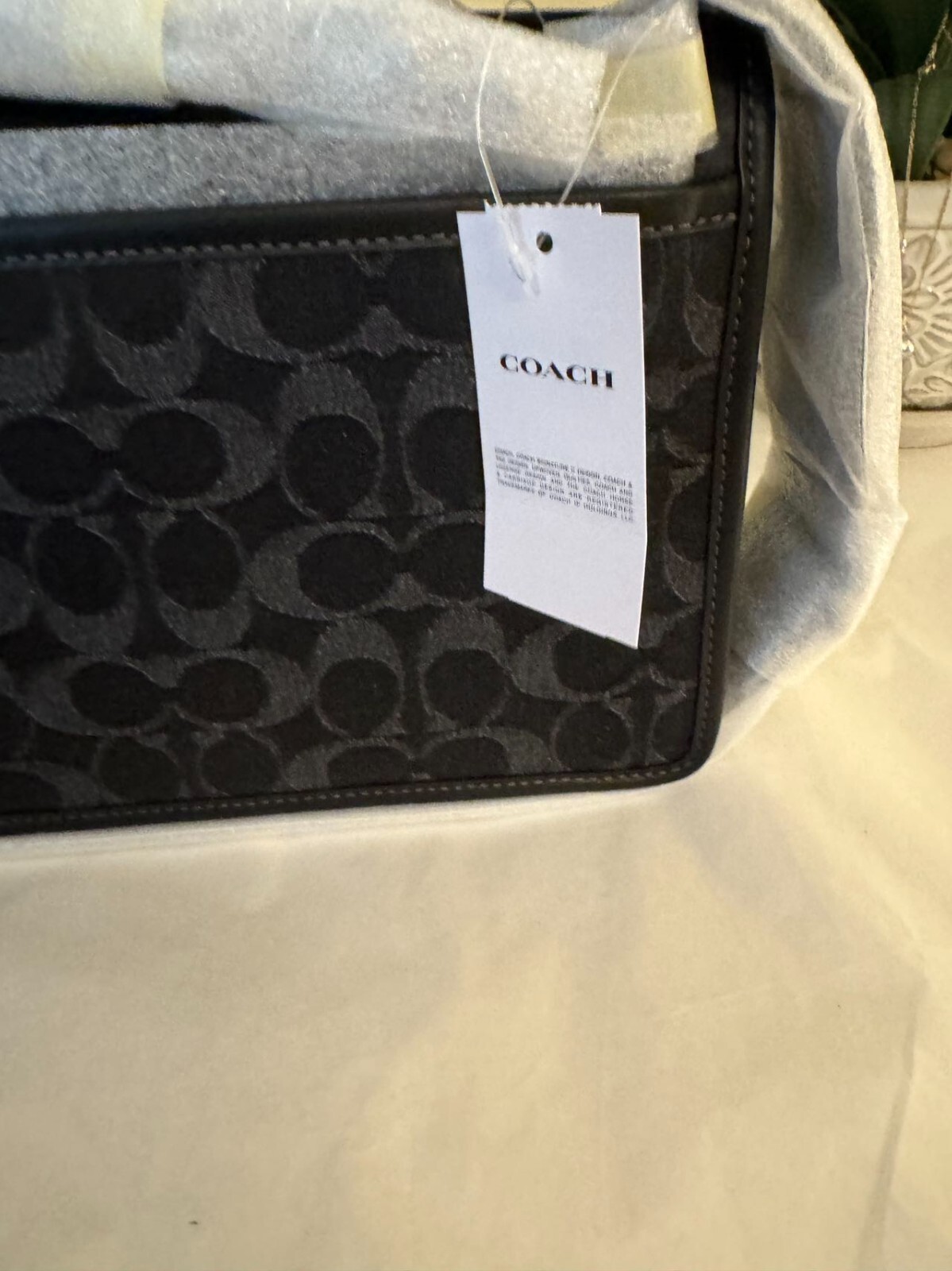NWT ❤️Coach Turner Flap Crossbody In Signature Denim CQ148