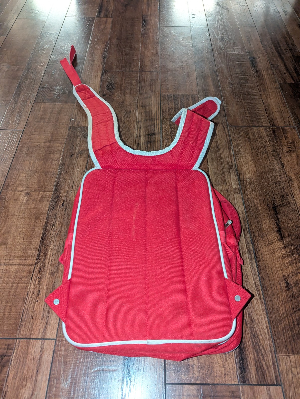 RARE 1990s Y2K Vintage Billabong Australia Red Backpack Bag Zipper Pouch Retro