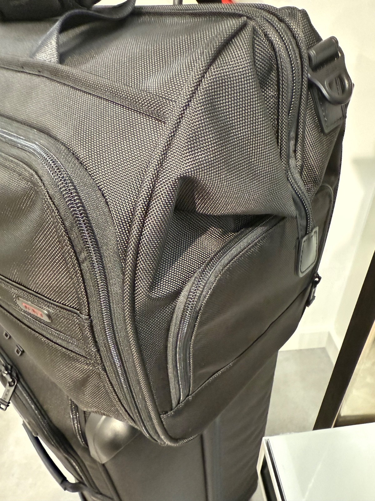 NEW – Tumi GEN 4.3 – 18.0” Ballistic Nylon FRAMED SOFT Duffel Bag – BLACK