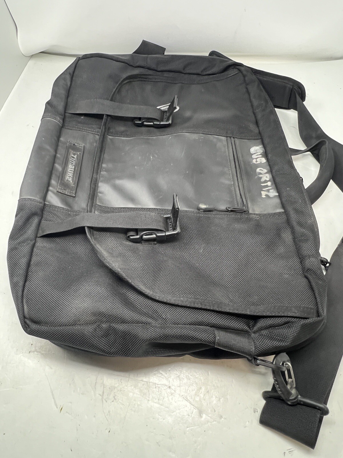 New Timbuk2 Laptop Messenger Bag, Multi Large Black 21” X 15” Black