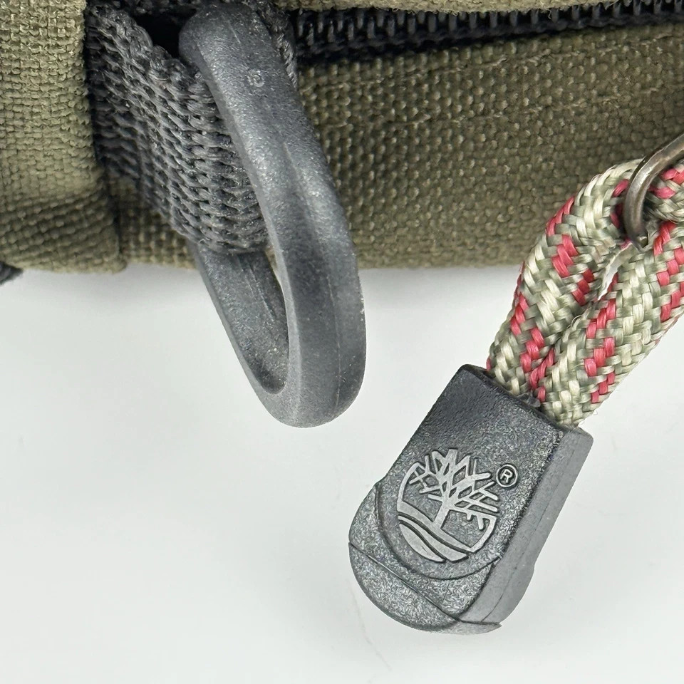 VTG Y2K Timberland Waist Pack Adjustable Hiking Outdoors Multi Compartment