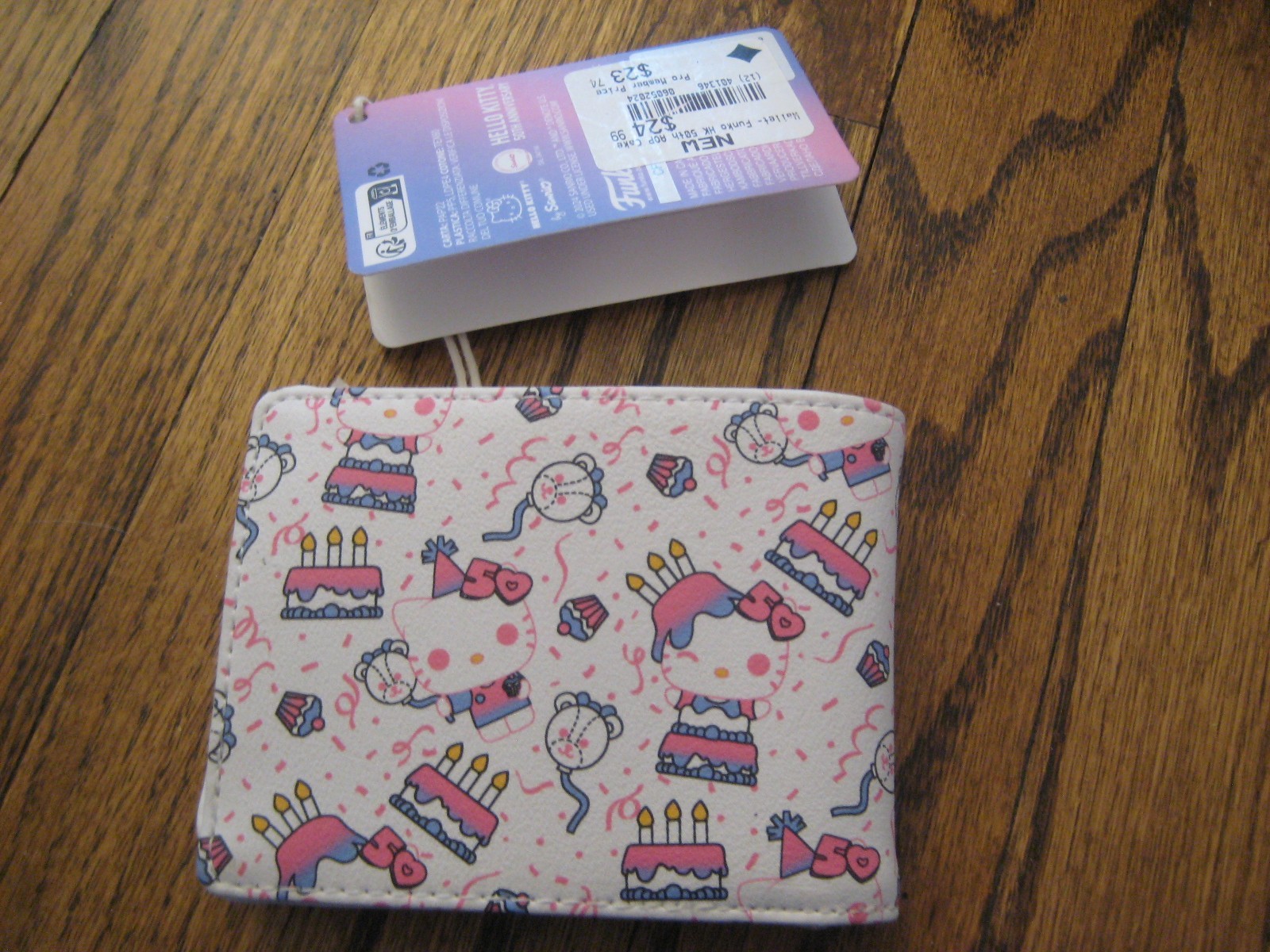 Funko Sanrio Hello Kitty 50th Anniversary Mini Backpack Wallet Set New W/Tags