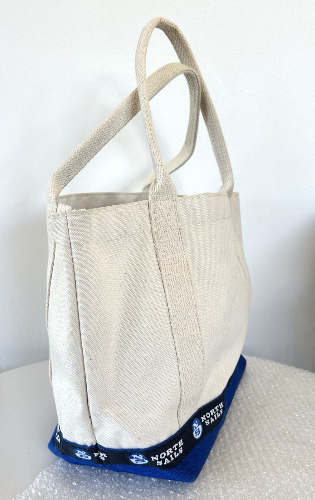 North Sails X Parrott Canvas Co. Tote Bag BOATING SAILING YACHTING (11 x 12 x 7)