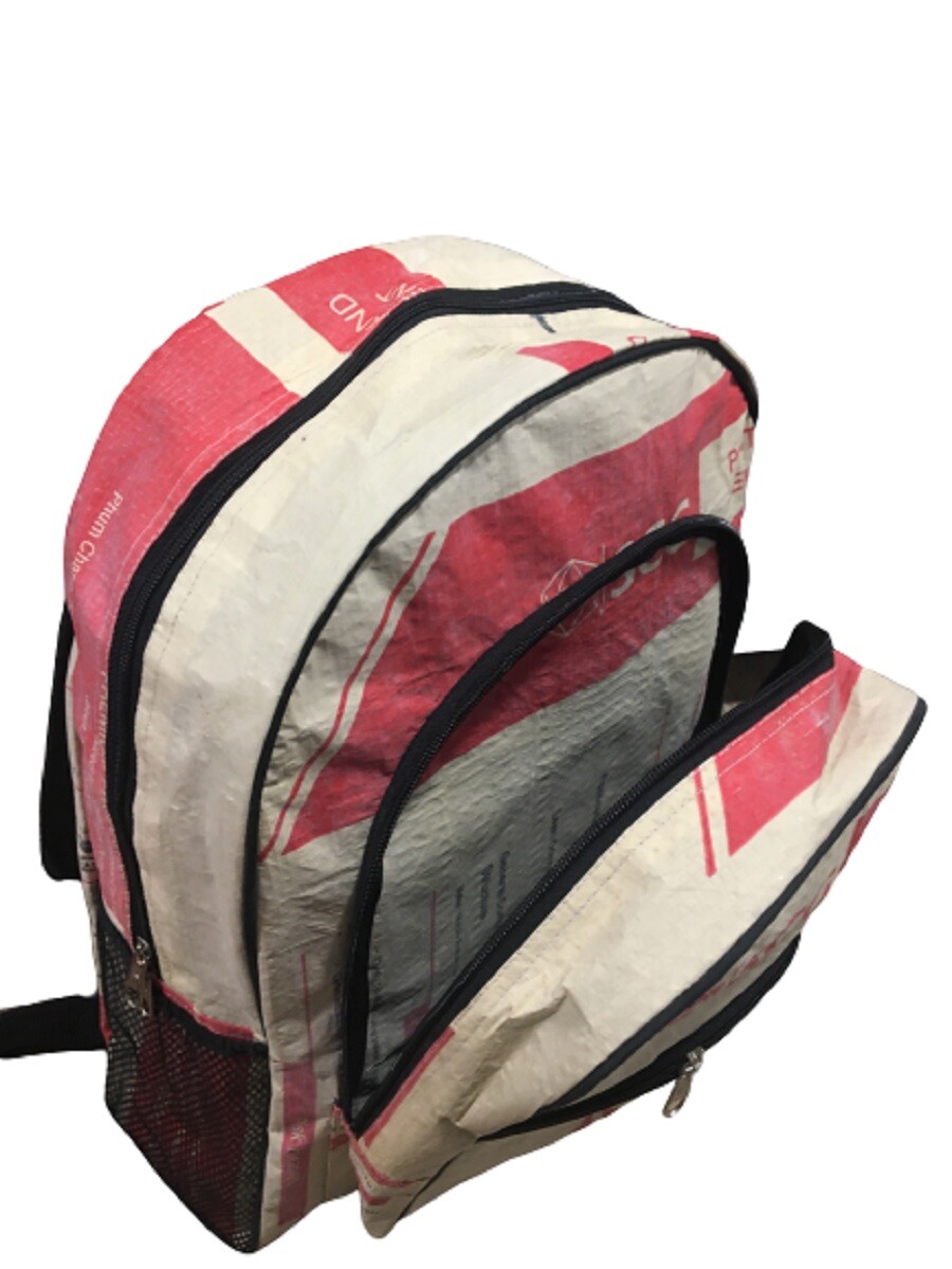 Fair Trade Recycled Elephant Brand Cement Backpack LIMITED EDITION