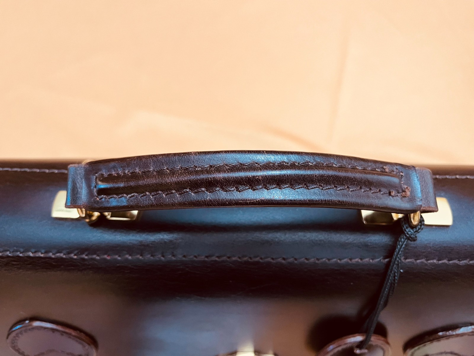 GLENROYAL Dark Brown Bridle Leather Briefcase / Portfolio / Satchel – SCOTLAND