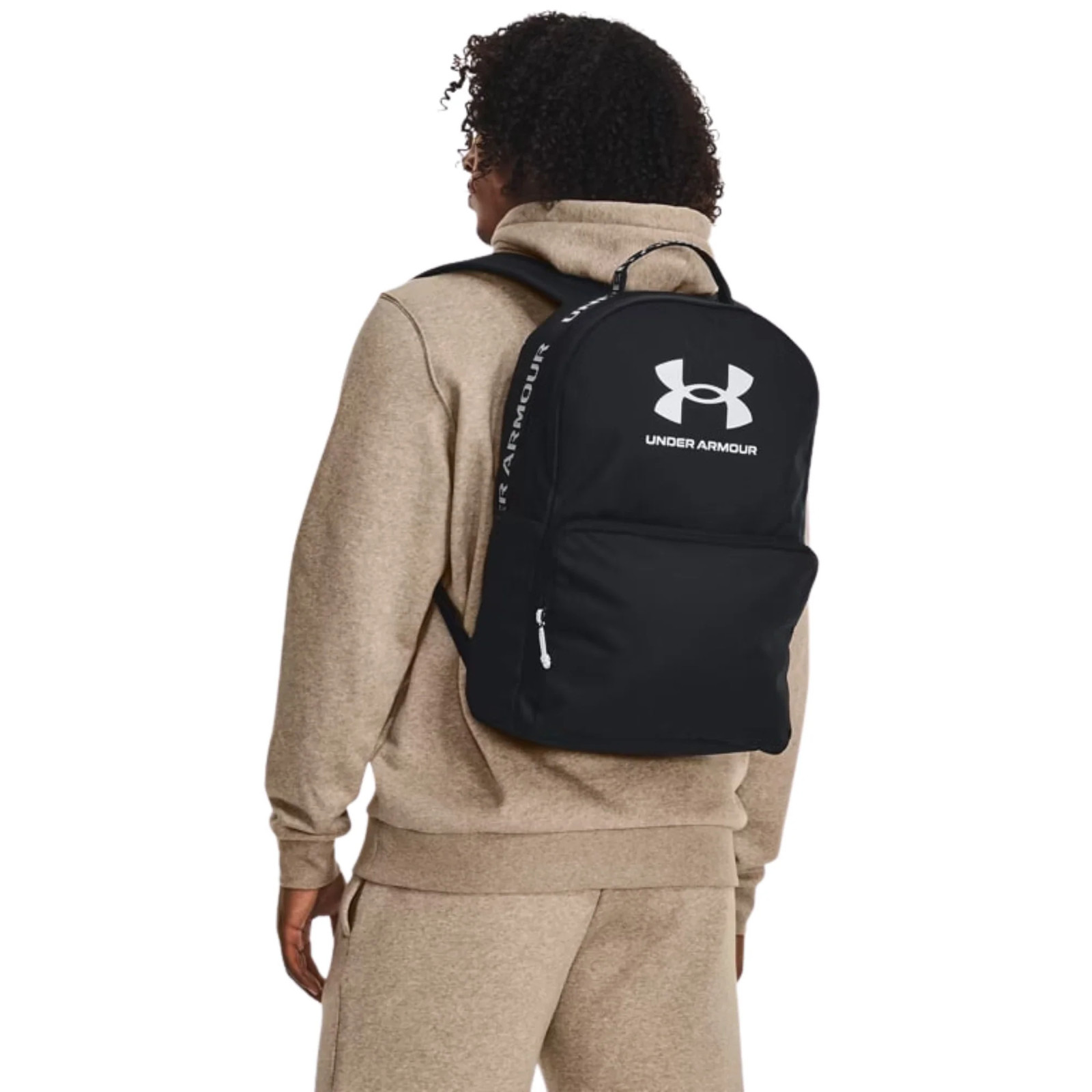 Under Armour Unisex Loudon Backpack – Water-Resistant – Black – 1378415