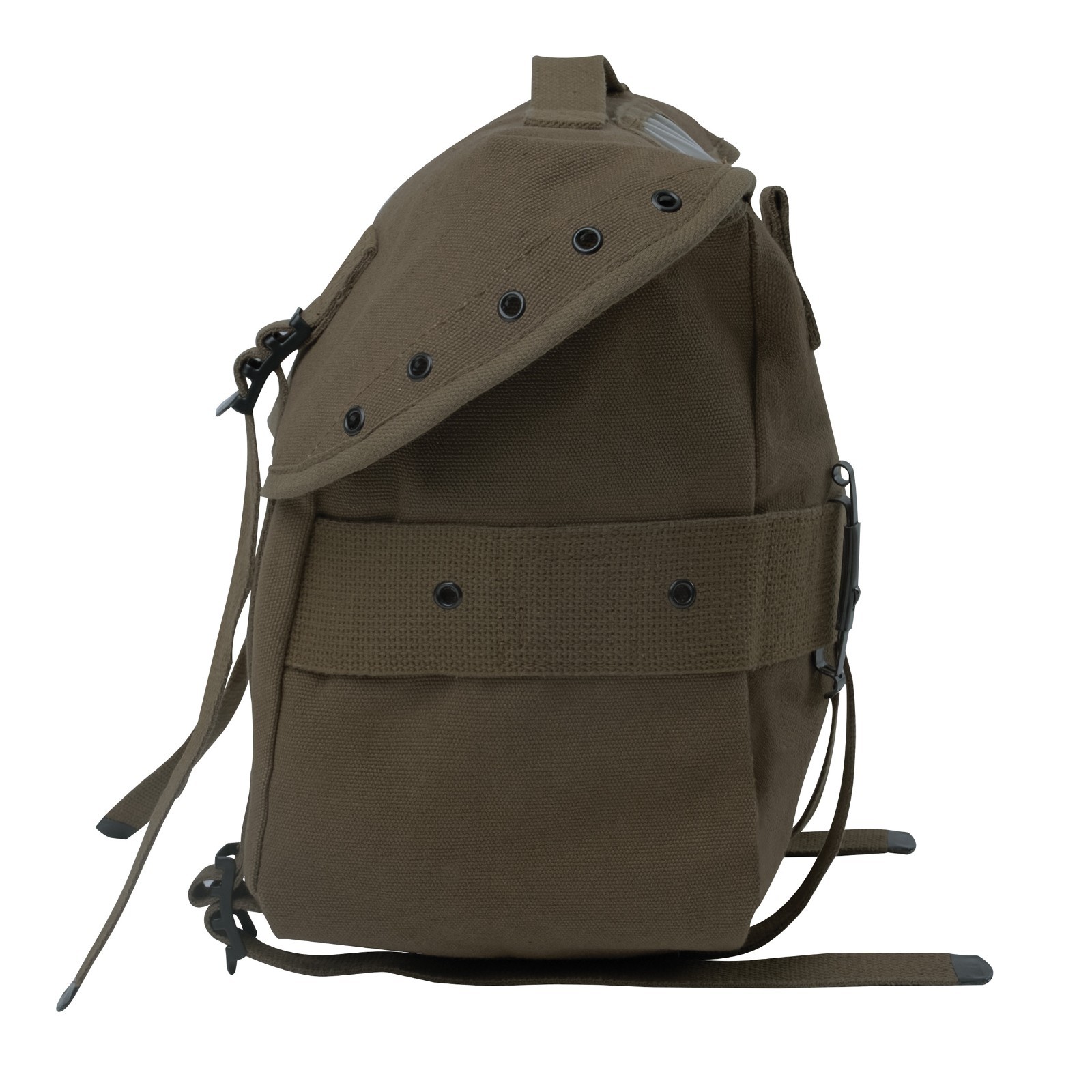 Olive Drab Canvas Butt Pack Military GI Style Tactical Mini Bag 9″ x 8.5″ x 6″